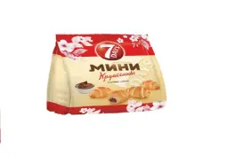 Круассаны 7дейс мини с кремом какао